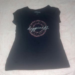 Black Happiness Top